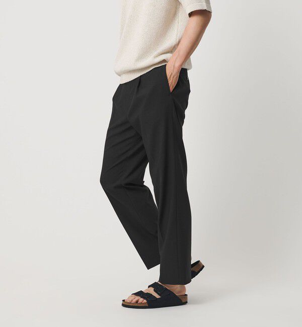 BEAUTY&YOUTH UNITED ARROWS「クール トロ イージー スラックス NO.5 接触冷感 ストレッチ」|チノ|