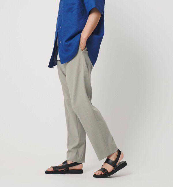 BEAUTY&YOUTH UNITED ARROWS「クール トロ イージー スラックス NO.5 接触冷感 ストレッチ」|チノ|NATURAL