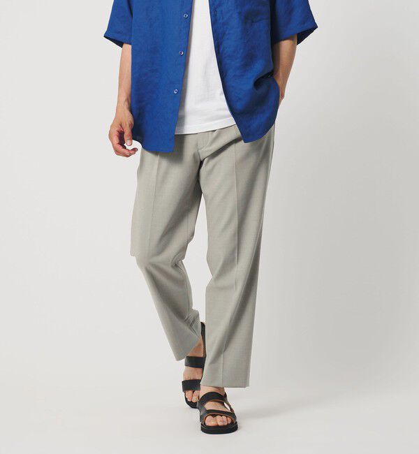 BEAUTY&YOUTH UNITED ARROWS「クール トロ イージー スラックス NO.5 接触冷感 ストレッチ」|チノ|