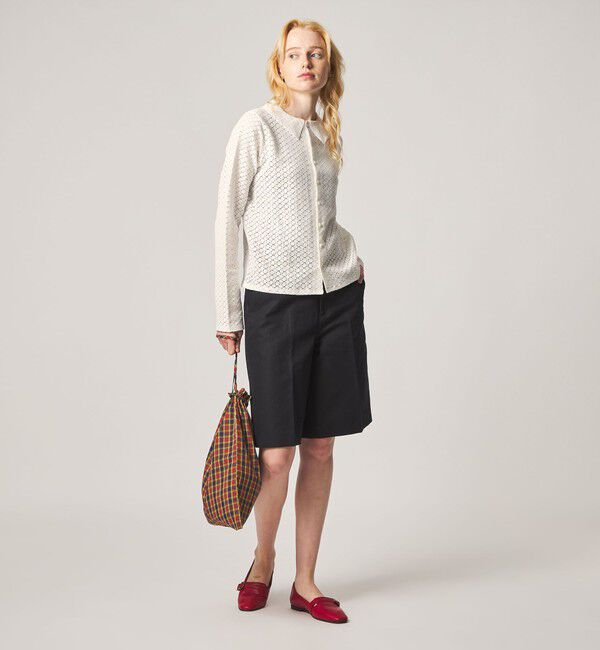 STEVEN ALAN「＜Steven Alan＞レース シャツ」|カーディガン|