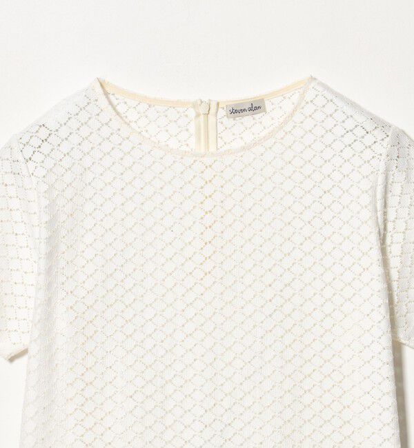 STEVEN ALAN「＜Steven Alan＞レース Tシャツ」|Tシャツ・カットソー|