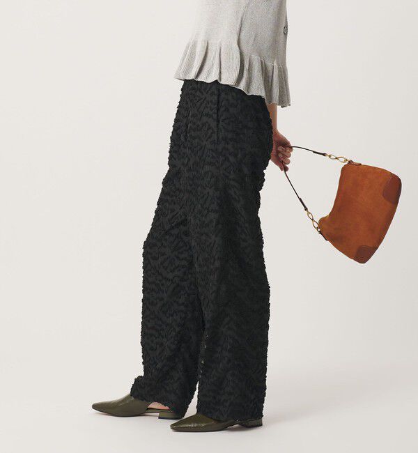 BEAUTY&YOUTH UNITED ARROWS「【WEB限定】シアージャガード イージーパンツ ウォッシャブル」|その他|BLACK