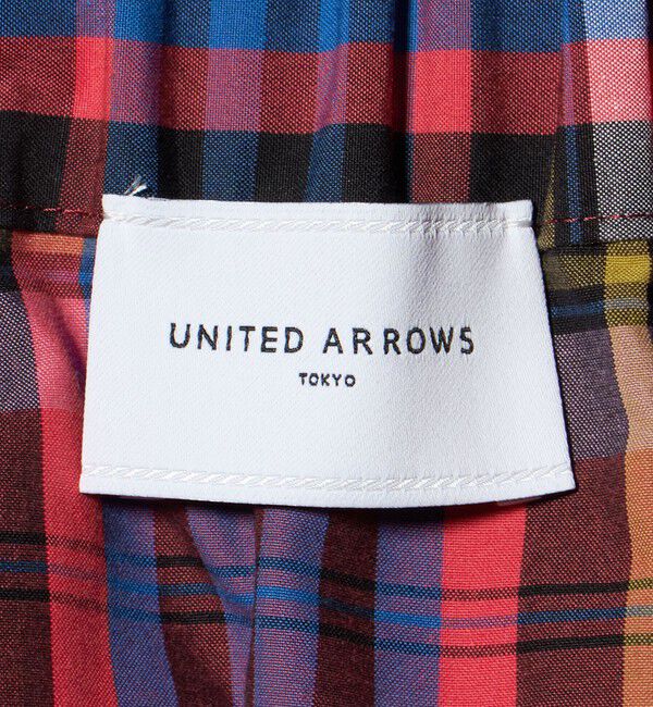 UNITED ARROWS「マドラス チェック スカート」|スカート|