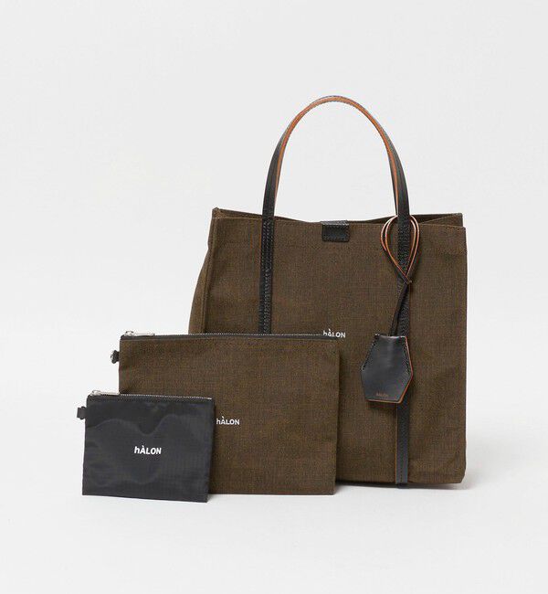 UNITED ARROWS「＜hALON＞Sunbrella サンブレラ ミニトートバッグ」|トートバッグ|DK.BROWN
