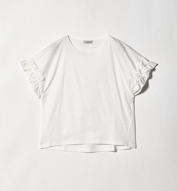 UNITED ARROWS green label relaxing「ソデフリル Tシャツ 汗染み防止」|Tシャツ・カットソー|