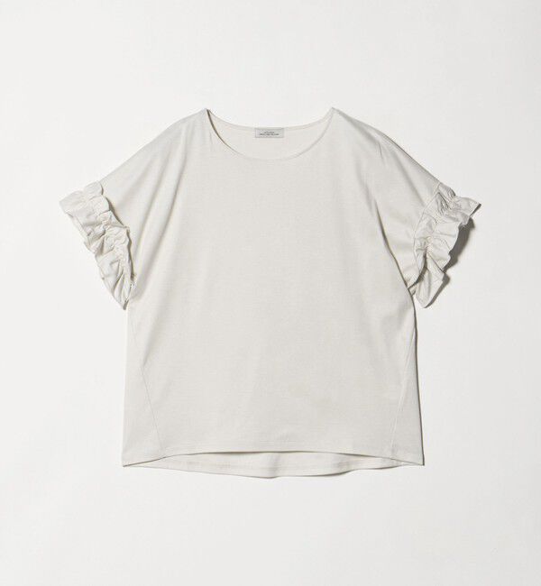 UNITED ARROWS green label relaxing「ソデフリル Tシャツ 汗染み防止」|Tシャツ・カットソー|