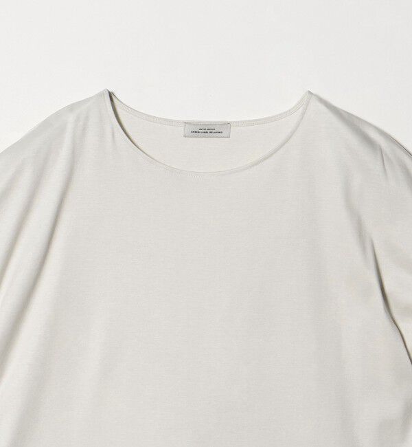 UNITED ARROWS green label relaxing「ソデフリル Tシャツ 汗染み防止」|Tシャツ・カットソー|