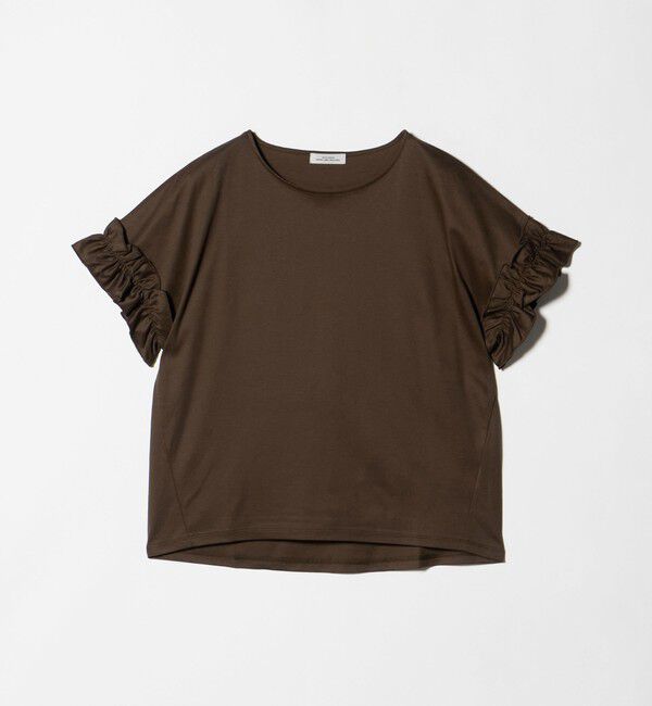 UNITED ARROWS green label relaxing「ソデフリル Tシャツ 汗染み防止」|Tシャツ・カットソー|