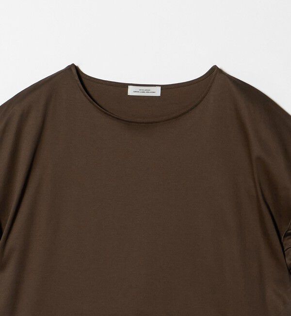 UNITED ARROWS green label relaxing「ソデフリル Tシャツ 汗染み防止」|Tシャツ・カットソー|