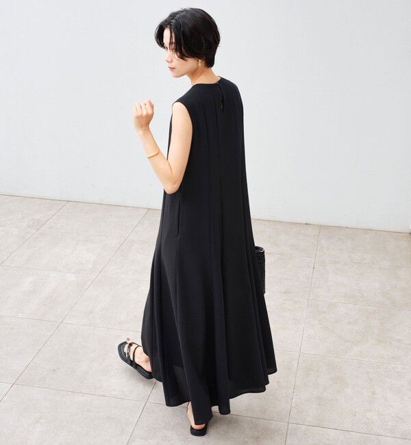 UNITED ARROWS green label relaxing「［size SHORT/TALLあり］ドライクロス ワンピース マシンウォッシャブル 通気性」|ワンピース|