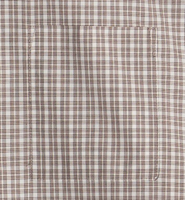STEVEN ALAN「＜Steven Alan＞チェック ショートスリーブ シャツ」|シャツ・ブラウス|