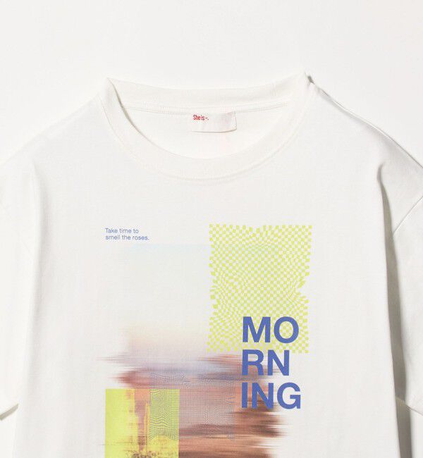 BEAUTY&YOUTH UNITED ARROWS「【別注】＜She is-.＞プリント Tシャツ」|Tシャツ・カットソー|