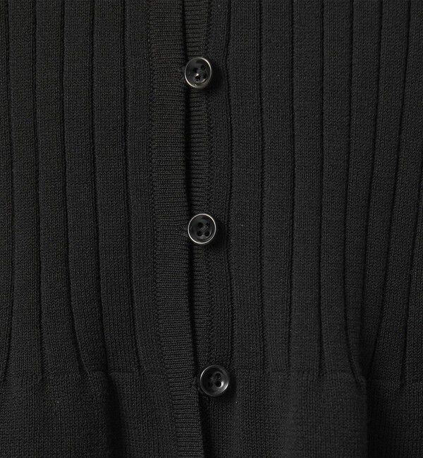 BEAUTY&YOUTH UNITED ARROWS「【WEB限定 Wardrobe DAILY MINIMAL】ペプラム2WAY ノースリーブリブニット ウォッシャブル」|ニット・セーター|