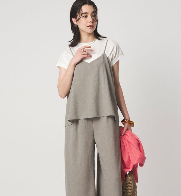 UNITED ARROWS green label relaxing「［size SHORT/TALLあり］ドライクロス オールインワン ストレッチ 通気性」|オールインワン|