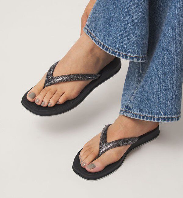 UNITED ARROWS green label relaxing「＜Ipanema＞GLOW TRENDY サンダル」|サンダル|BLACK