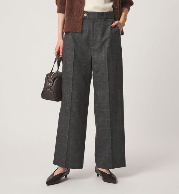 UNITED ARROWS green label relaxing「［size SHORT/TALLあり］Greed グリード ストレート パンツ ウォッシャブル」|スラックス|