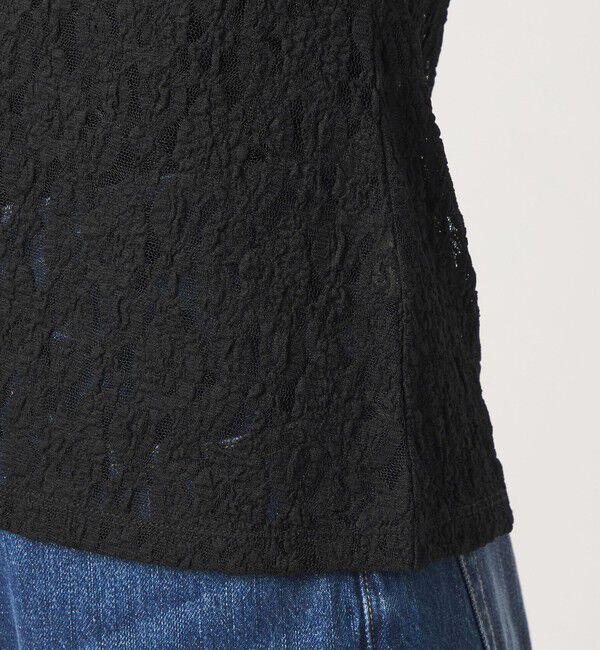 UNITED ARROWS green label relaxing「レース スキッパー カットソー」|Tシャツ・カットソー|