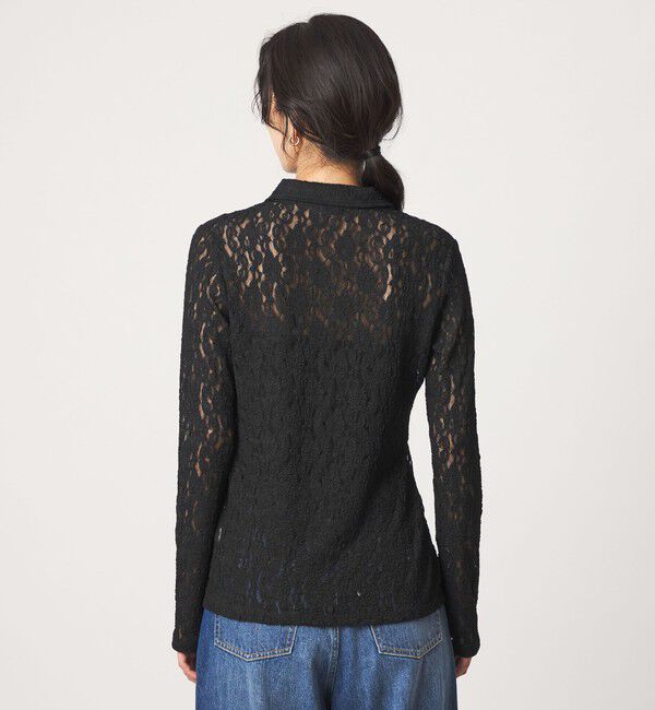 UNITED ARROWS green label relaxing「レース スキッパー カットソー」|Tシャツ・カットソー|