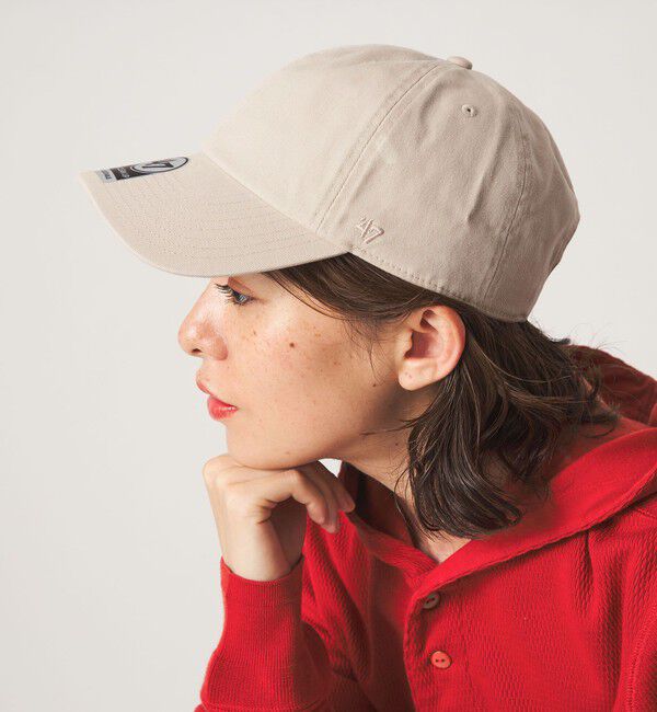 UNITED ARROWS green label relaxing「【別注】＜&rsquo;47＞CLEAN UP キャップ（無地）」|キャップ・キャスケット|