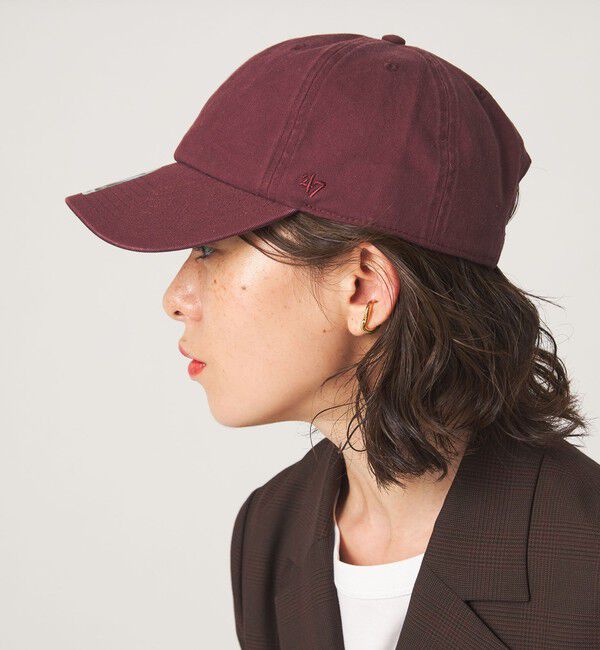 UNITED ARROWS green label relaxing「【別注】＜&rsquo;47＞CLEAN UP キャップ（無地）」|キャップ・キャスケット|
