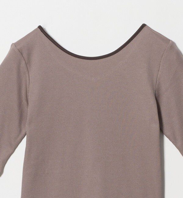 UNITED ARROWS green label relaxing「ブライトリブ 2WAY 5分袖 プルオーバー カットソー」|Tシャツ・カットソー|