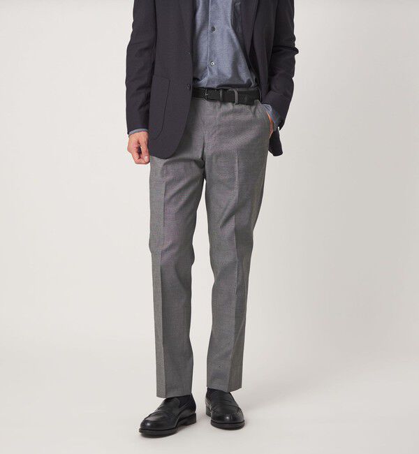 UNITED ARROWS green label relaxing「TCPUOX スリム NP スラックス -ストレッチ-」|スラックス|MD.GRAY