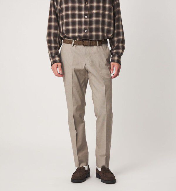 UNITED ARROWS green label relaxing「TCPUOX スリム NP スラックス -ストレッチ-」|スラックス|BEIGE