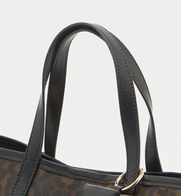 UNITED ARROWS green label relaxing「レオパードプリント メッシュ トートバッグ」|トートバッグ|