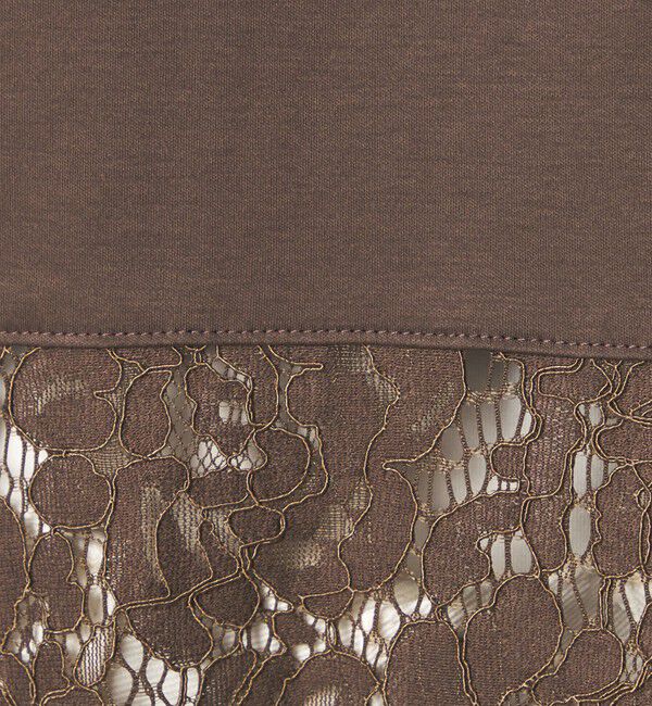UNITED ARROWS green label relaxing「レース イレヘム プルオーバー カットソー」|Tシャツ・カットソー|