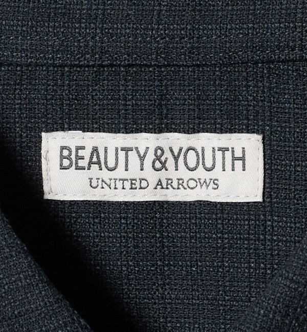 BEAUTY&YOUTH UNITED ARROWS「ツイードライク テクスチャード レギュラー シャツ GRANDE型」|シャツ・ブラウス|