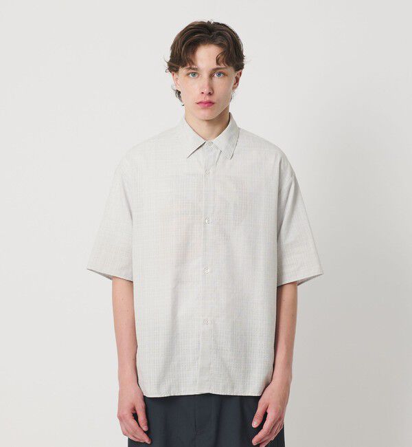 BEAUTY&YOUTH UNITED ARROWS「ツイードライク テクスチャード レギュラー シャツ GRANDE型」|シャツ・ブラウス|