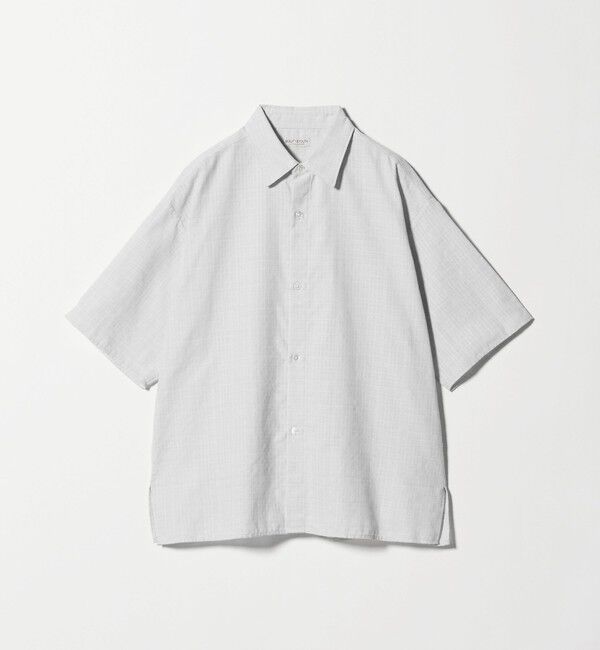 BEAUTY&YOUTH UNITED ARROWS「ツイードライク テクスチャード レギュラー シャツ GRANDE型」|シャツ・ブラウス|