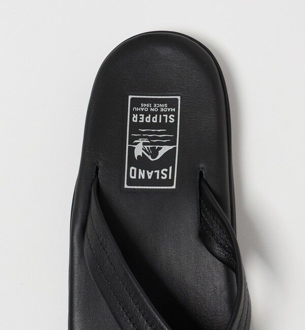 BEAUTY&YOUTH UNITED ARROWS「＜ISLAND SLIPPER＞レザー トング サンダル」|サンダル|