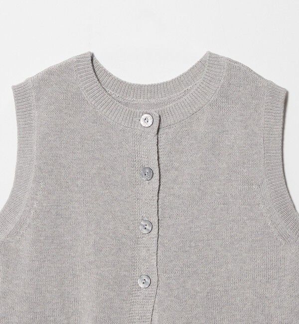 BEAUTY&YOUTH UNITED ARROWS「コットン ペプラム 2WAY ベスト ウォッシャブル」|ベスト・ジレ|