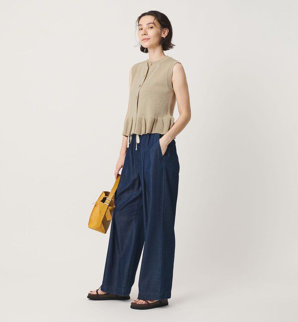 BEAUTY&YOUTH UNITED ARROWS「コットン ペプラム 2WAY ベスト ウォッシャブル」|ベスト・ジレ|