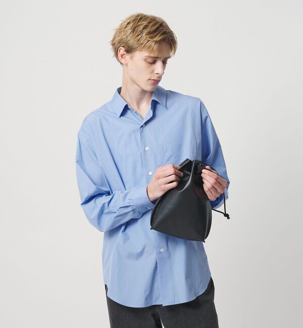 BEAUTY&YOUTH UNITED ARROWS「ティー コア レザー パース」|ハンドバッグ|BLACK