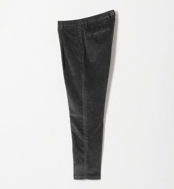 UNITED ARROWS「＜BRIGLIA 1949＞コーデュロイ 1プリーツ パンツ」|チノ|DK.GRAY