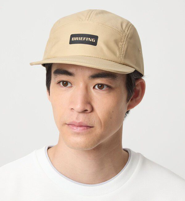 UNITED ARROWS green label relaxing「＜BRIEFING＞AW BOXLOGO キャップ」|キャップ・キャスケット|BEIGE