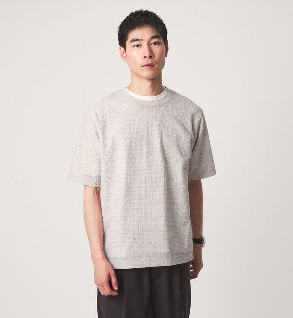 UNITED ARROWS green label relaxing「サッカー クルーネック 半袖 Tシャツ」|Tシャツ・カットソー|