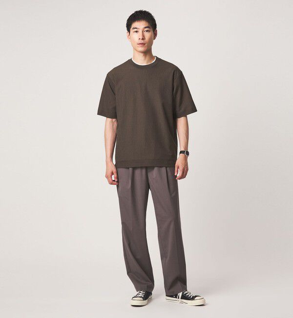 UNITED ARROWS green label relaxing「サッカー クルーネック 半袖 Tシャツ」|Tシャツ・カットソー|