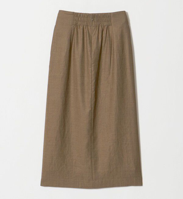 UNITED ARROWS green label relaxing「［size SHORTあり］トリアセ スリット タイト スカート UVカット 通気性」|タイト|