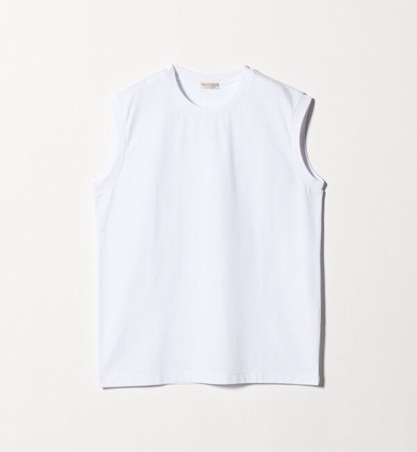 BEAUTY&YOUTH UNITED ARROWS「クール デオドラント ノースリーブ Tシャツ 抗菌防臭 接触冷感」|Tシャツ・カットソー|