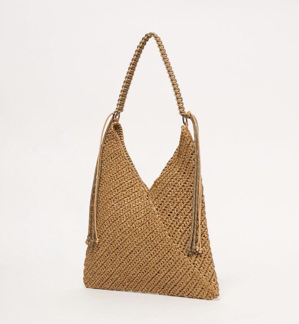 BEAUTY&YOUTH UNITED ARROWS「【別注】＜LE VERNIS＞パラコードハンドル ショルダーバッグ/かごバッグ」|かごバッグ|