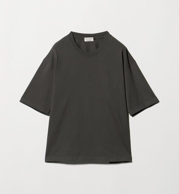 BEAUTY&YOUTH UNITED ARROWS「ギザ ガーメントダイ クロップド Tシャツ」|Tシャツ・カットソー|DK.GRAY