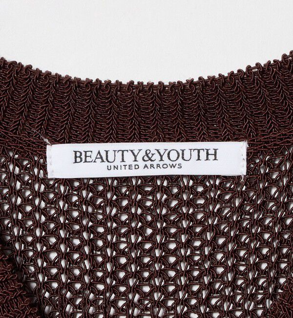 BEAUTY&YOUTH UNITED ARROWS「フロントボタン ノースリーブニット プルオーバー」|ベスト・ジレ|