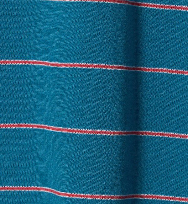 BEAUTY&YOUTH UNITED ARROWS「コットンポリエステル ボーダー ハーフスリーブTシャツ」|Tシャツ・カットソー|