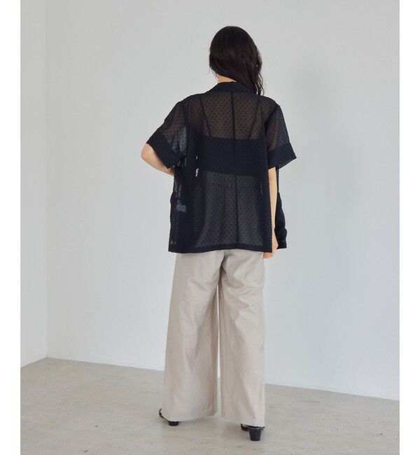 EMMEL REFINES「＜EMMEL REFINES＞EM カットGGT シアー ジャケット」|テーラードジャケット|