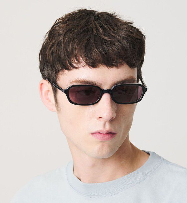 BEAUTY&YOUTH UNITED ARROWS「【別注】＜KANEKO OPTICAL（金子眼鏡）＞Emma エマ ダークレンズ サングラス」|サングラス|BLACK