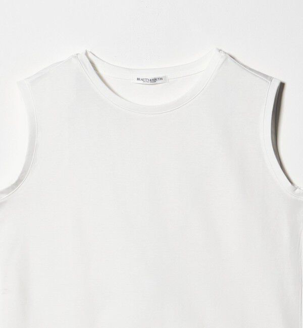 BEAUTY&YOUTH UNITED ARROWS「クリアハイゲージ ノースリーブ カットソー 接触冷感」|Tシャツ・カットソー|