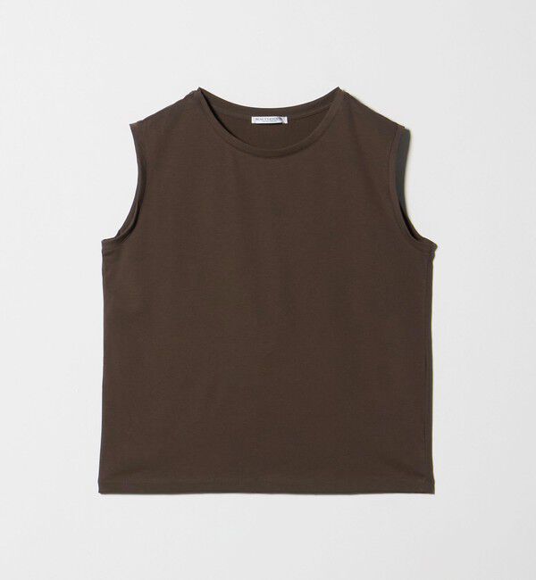 BEAUTY&YOUTH UNITED ARROWS「クリアハイゲージ ノースリーブ カットソー 接触冷感」|Tシャツ・カットソー|